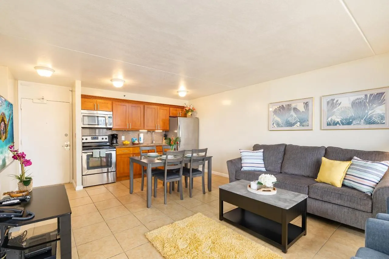 1Br Condo With Great Ocean Views - 1 Block To Beach With Free Parking! 호놀룰루 미국