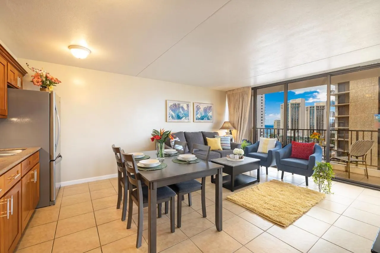 1Br Condo With Great Ocean Views - 1 Block To Beach With Free Parking! 호놀룰루 0*,